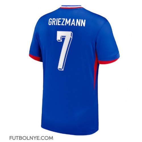 Camiseta Francia Antoine Griezmann #7 Primera Equipación Eurocopa 2024 manga corta